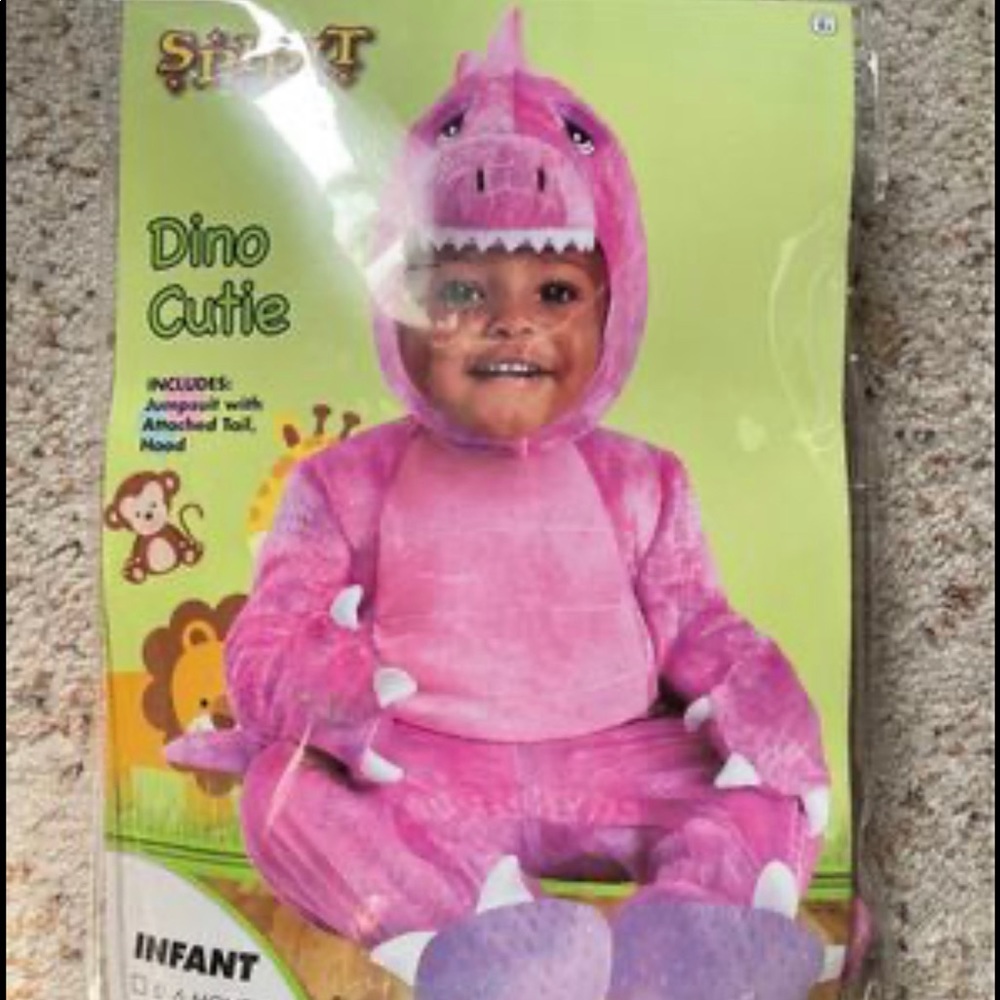 6-12 Month Dinosaur Costume (Worn Once)